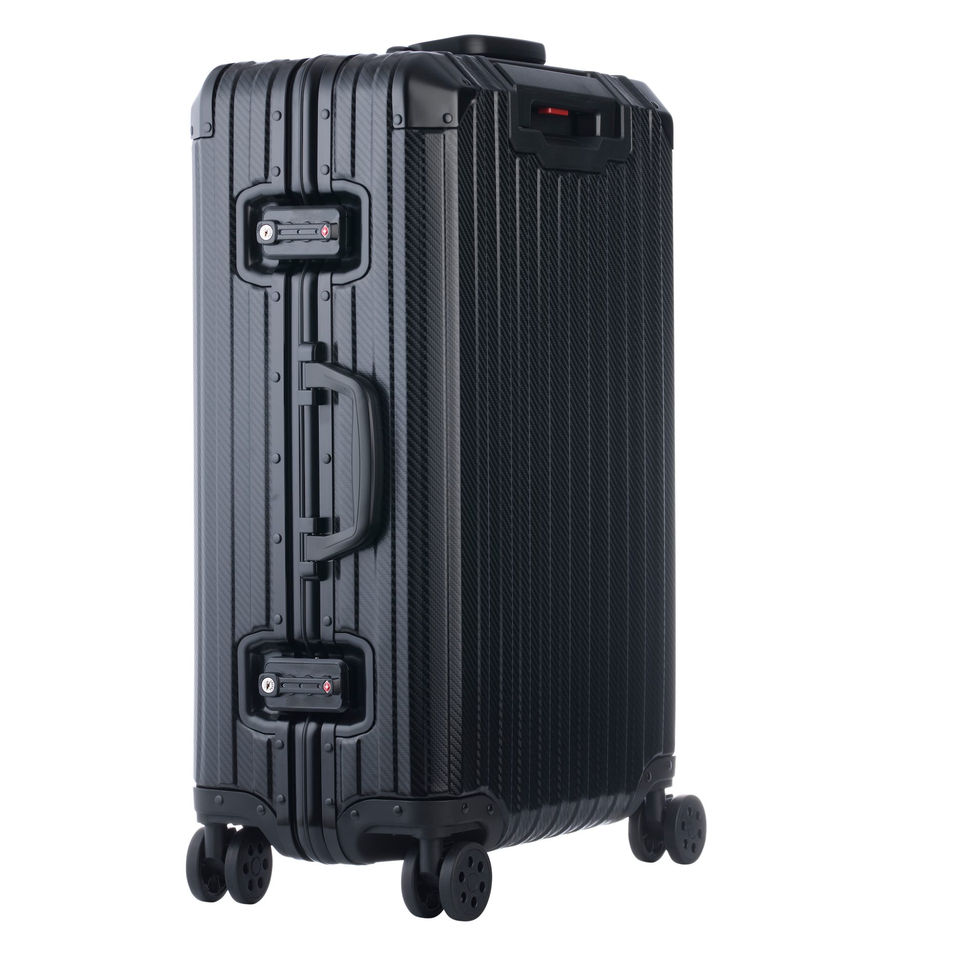 Aluminum Black Suitcase