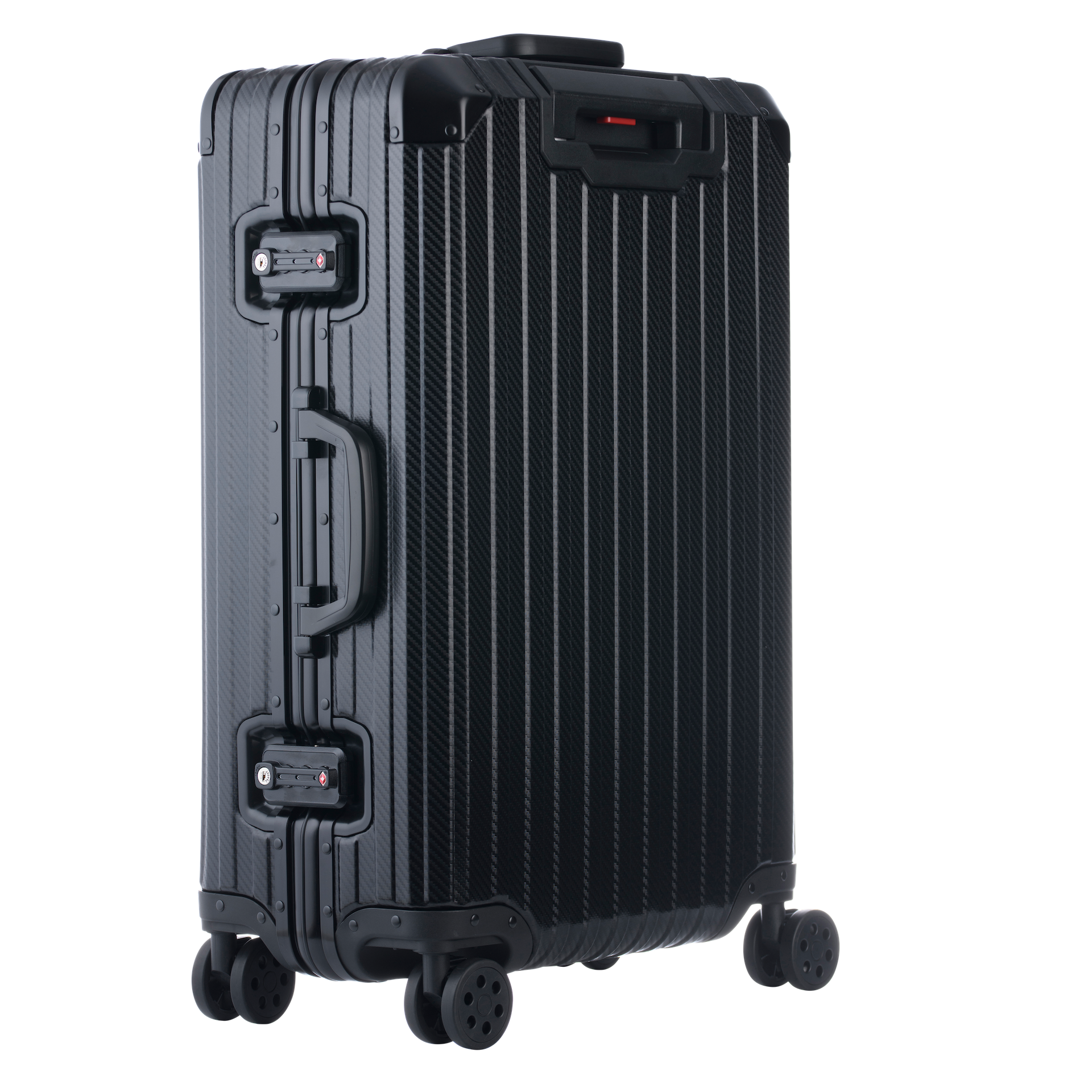 Aluminum Black Suitcase