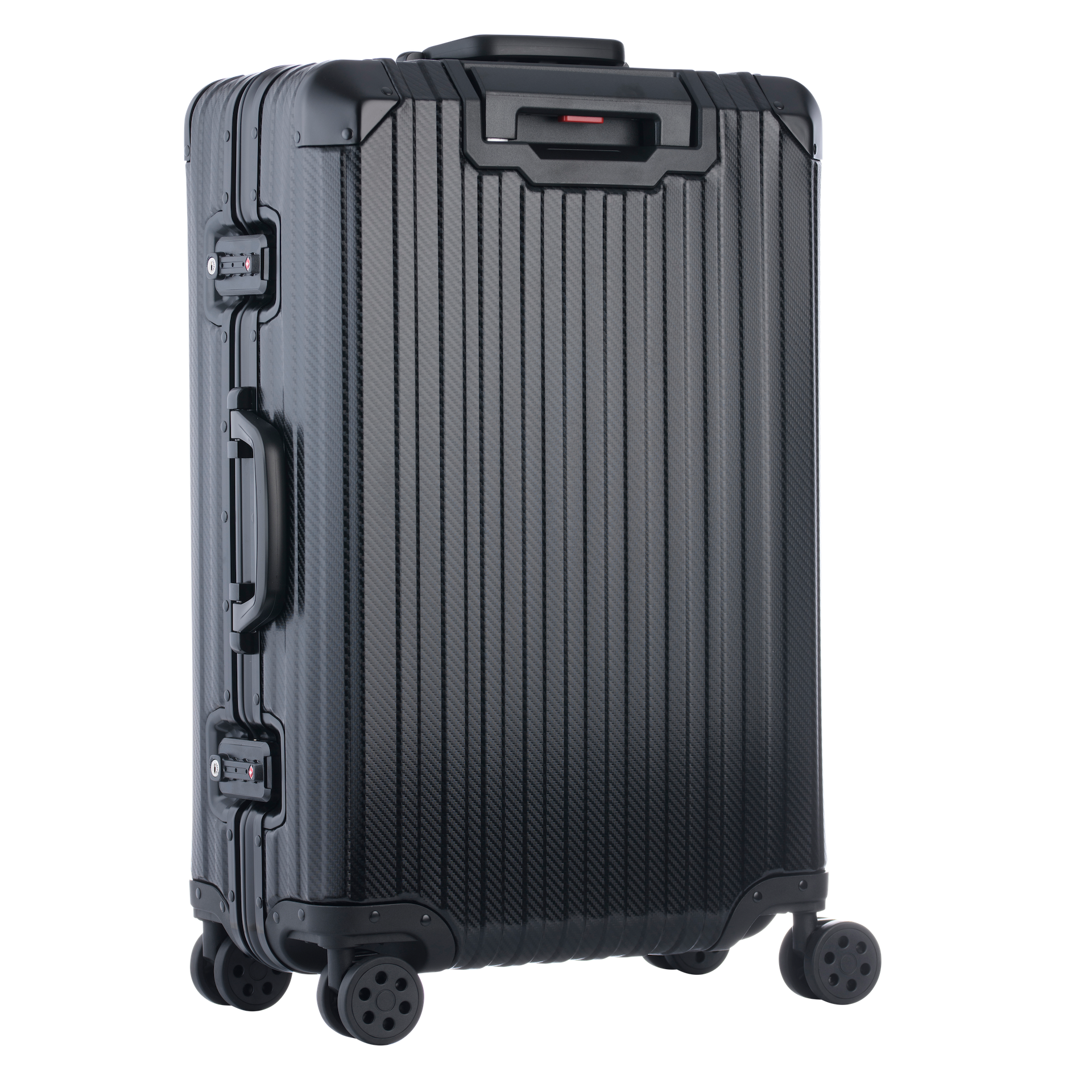 Aluminum Black Suitcase