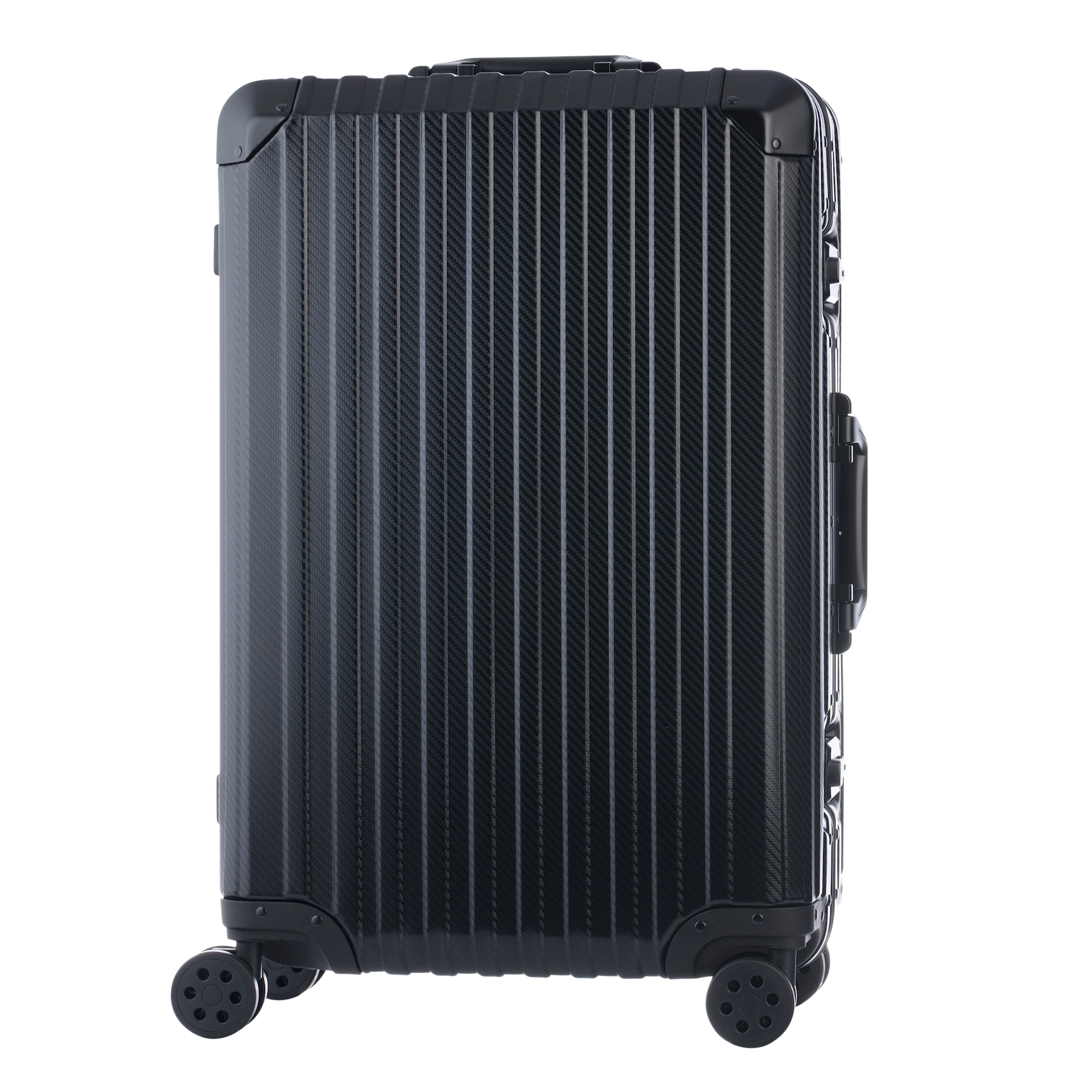 Aluminum Black Suitcase