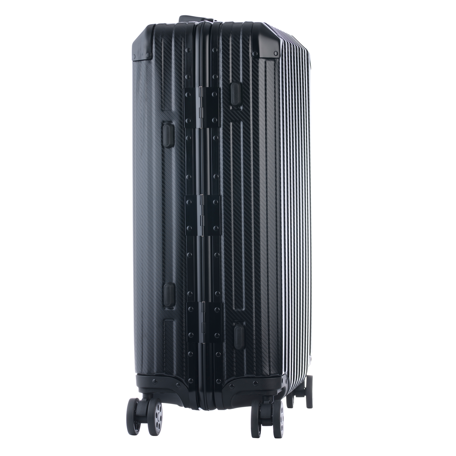 Aluminum Black Suitcase