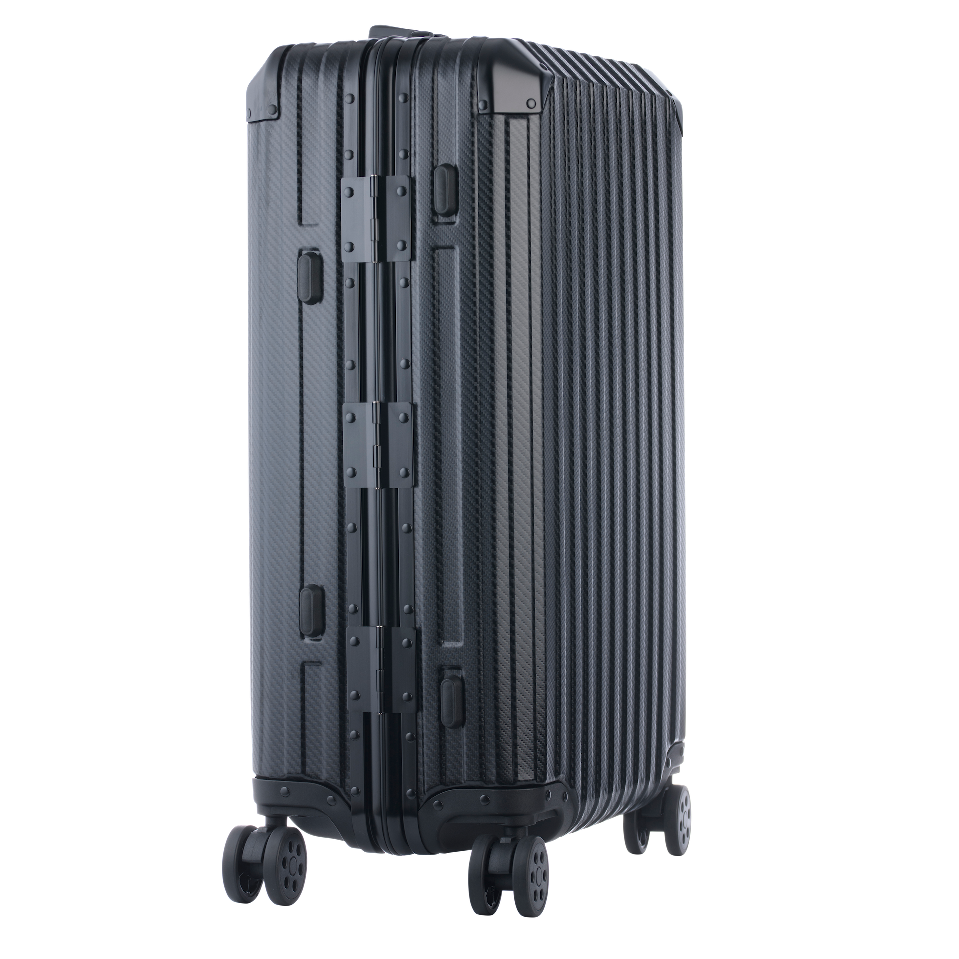 Aluminum Black Suitcase