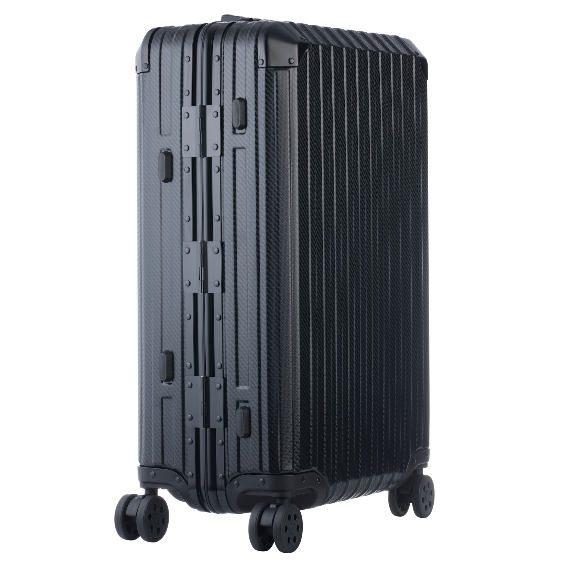 Aluminum Black Suitcase