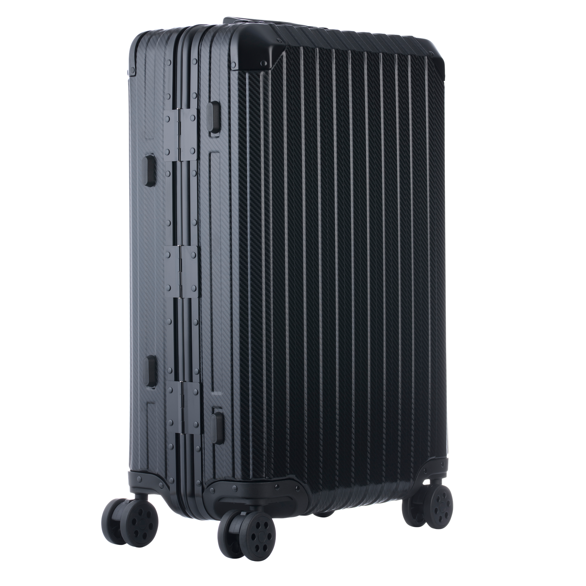 Aluminum Black Suitcase