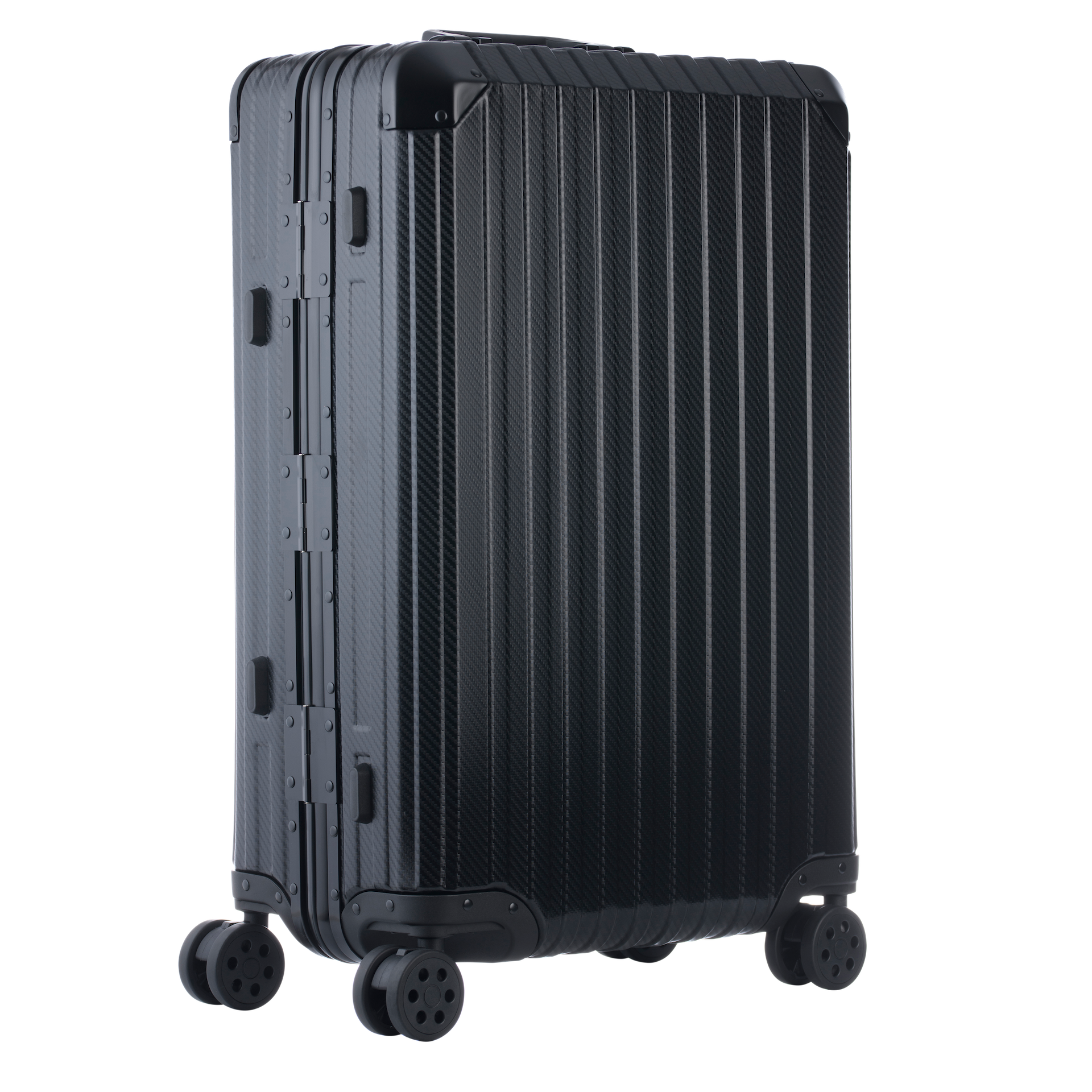 Aluminum Black Suitcase