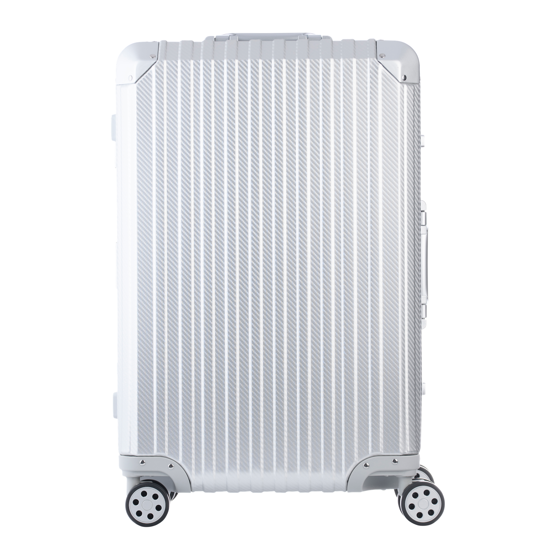 Aluminum Silver Suitcase