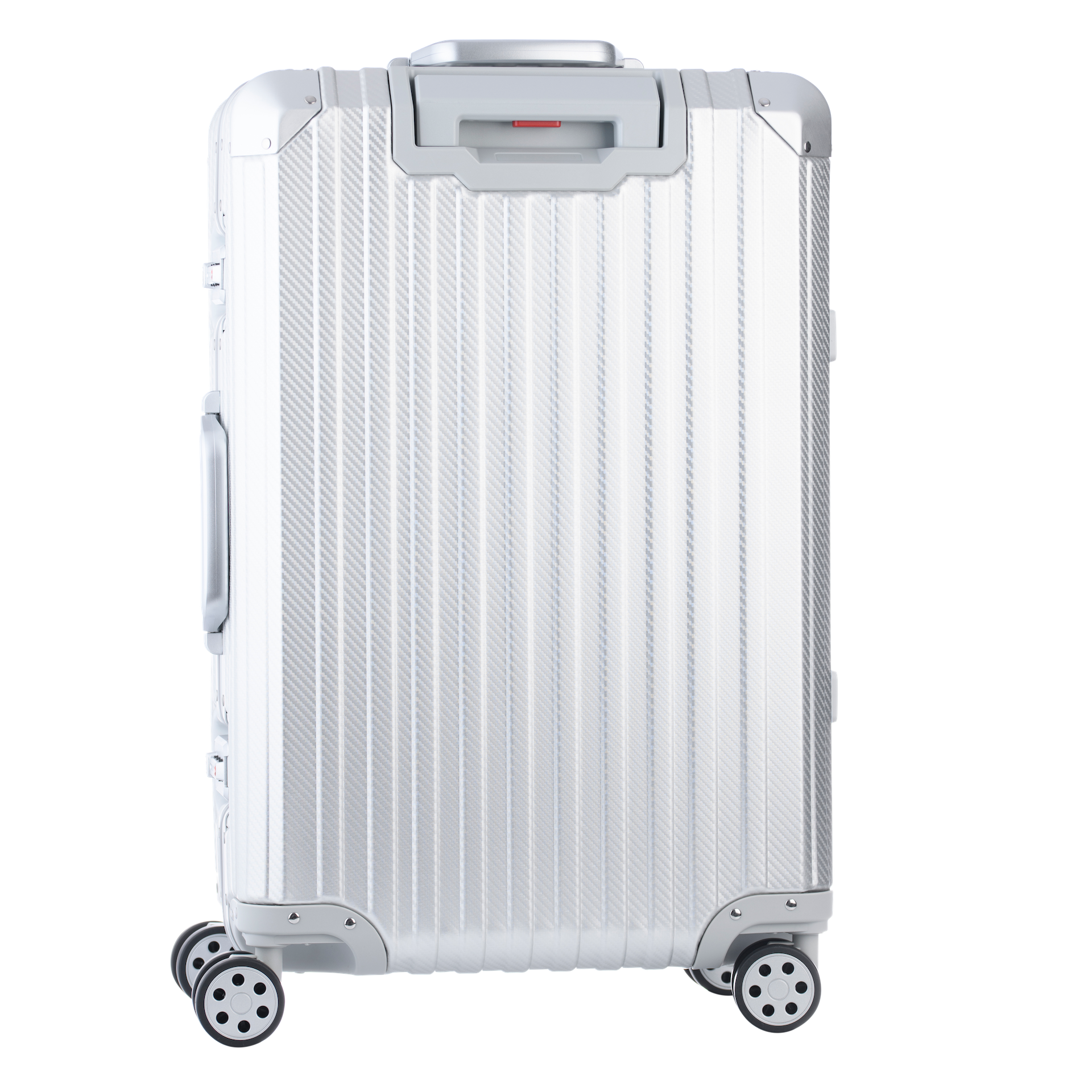 Aluminum Silver Suitcase