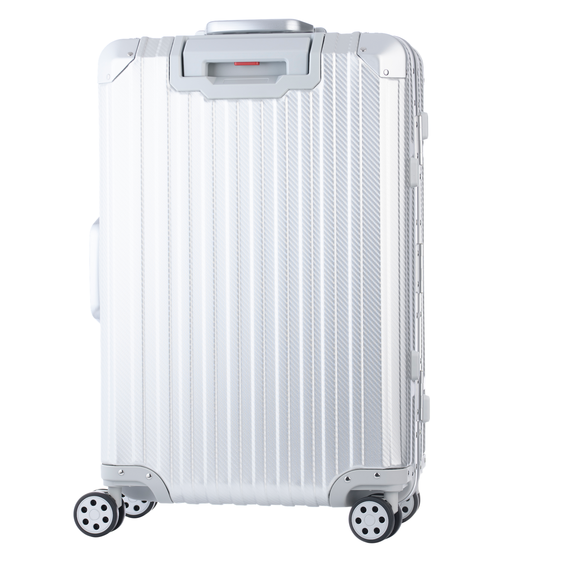 Aluminum Silver Suitcase