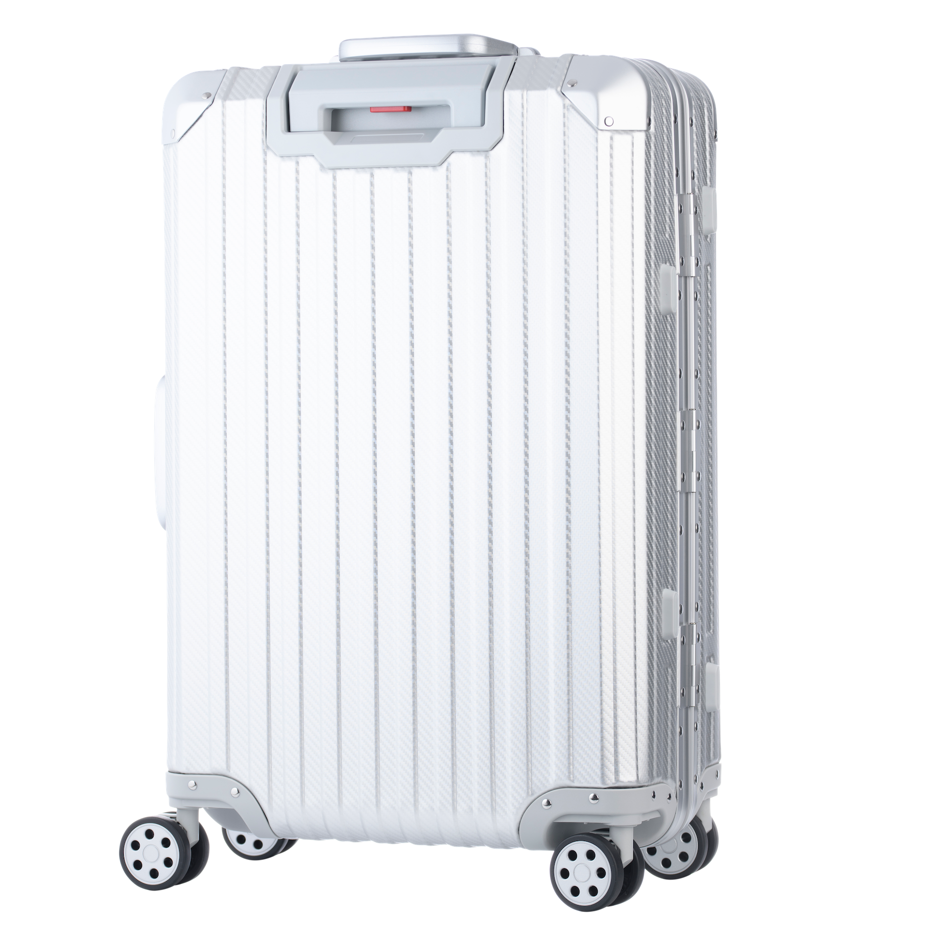 Aluminum Silver Suitcase