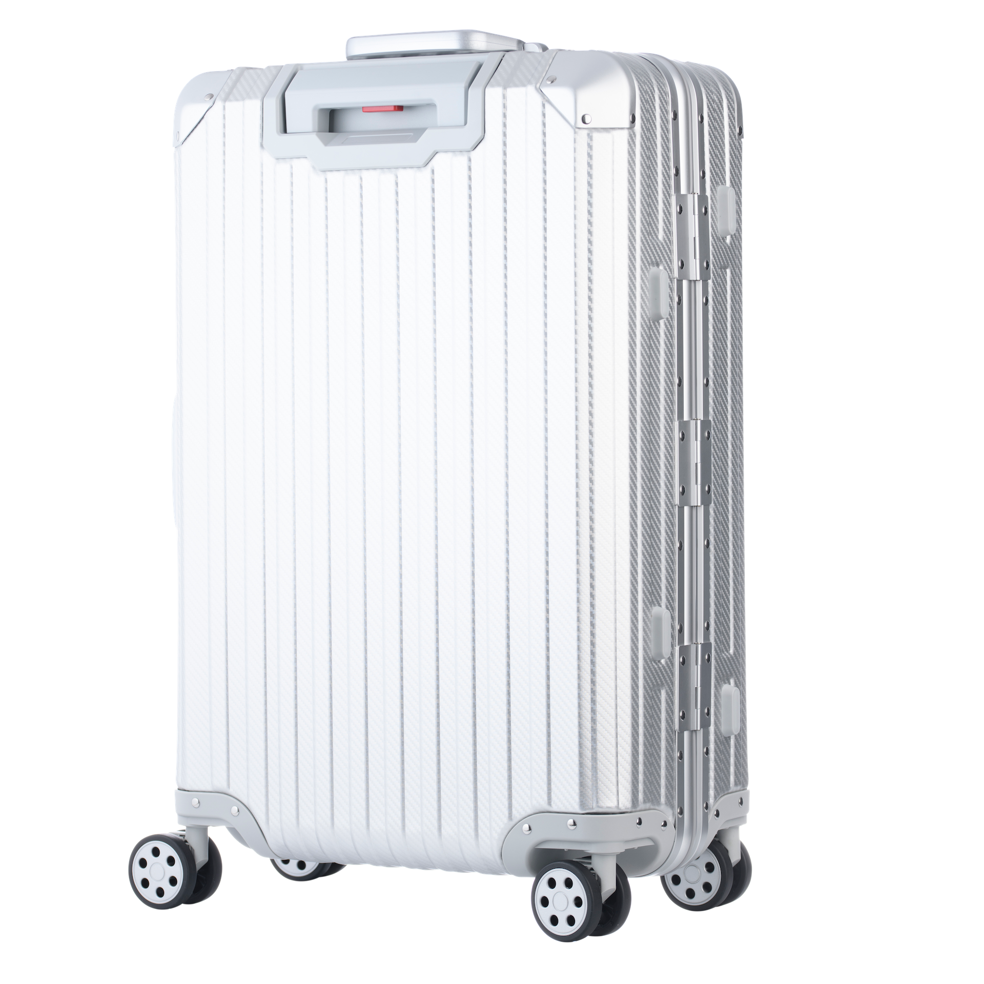 Aluminum Silver Suitcase