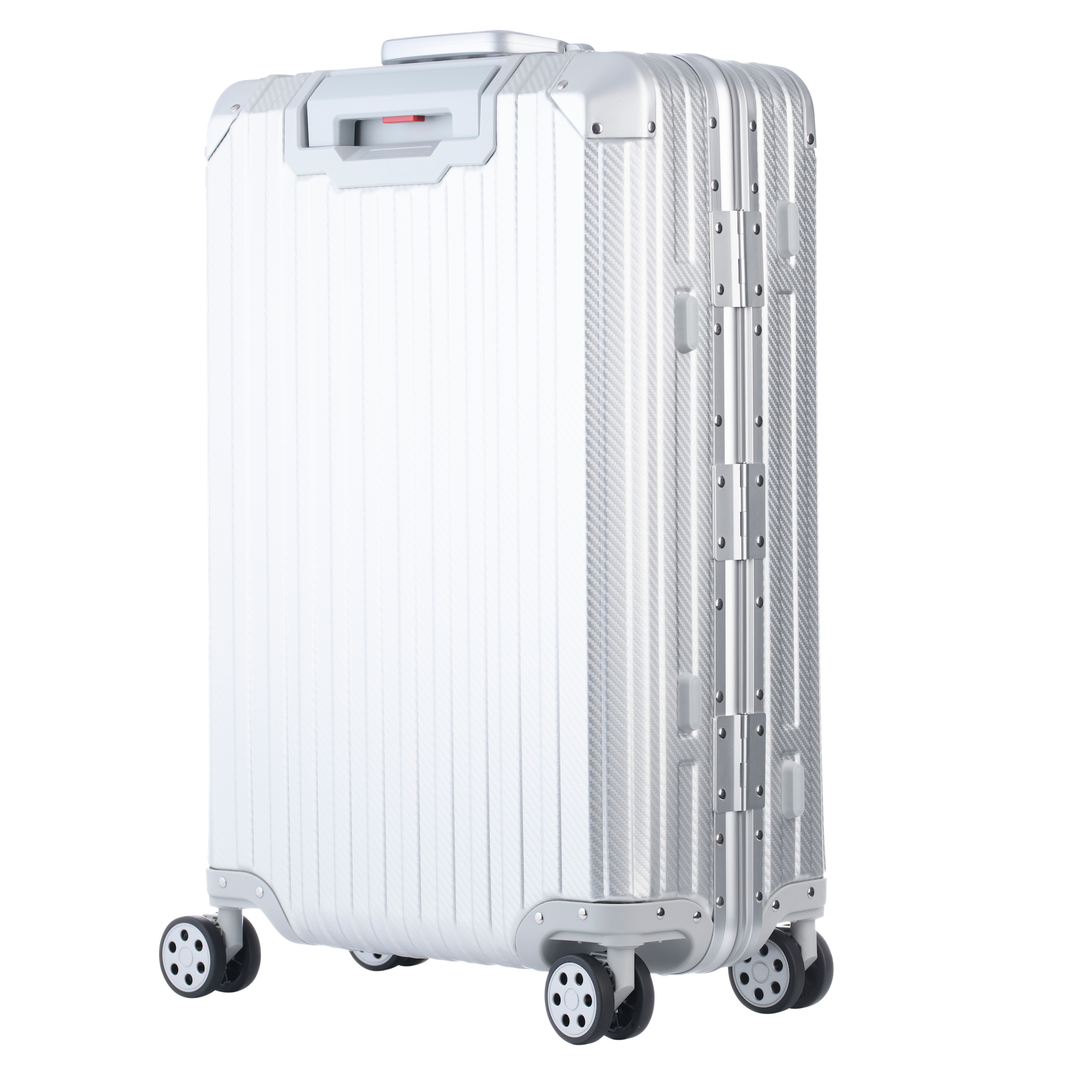 Aluminum Silver Suitcase