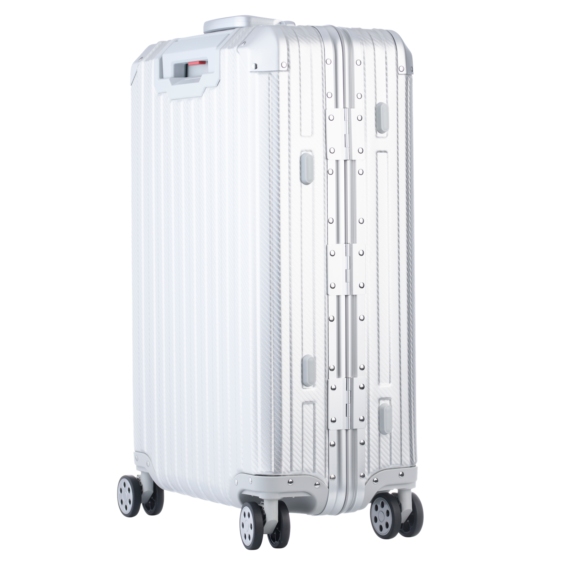 Aluminum Silver Suitcase