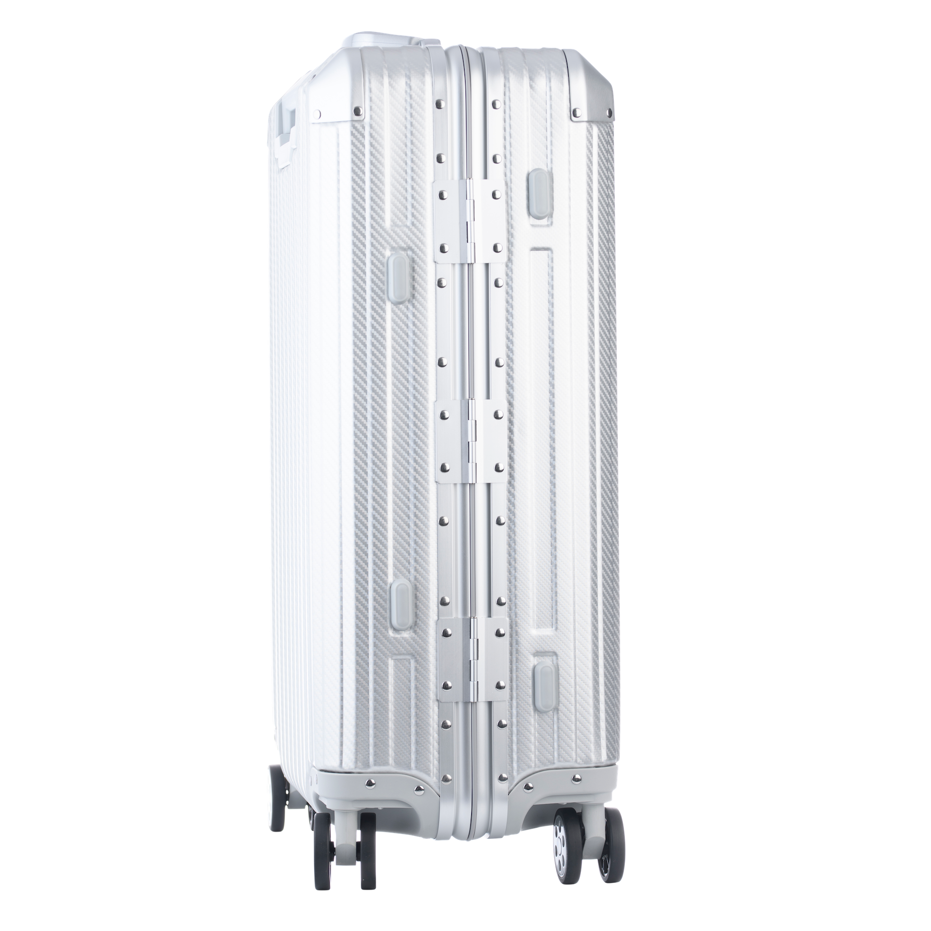 Aluminum Silver Suitcase