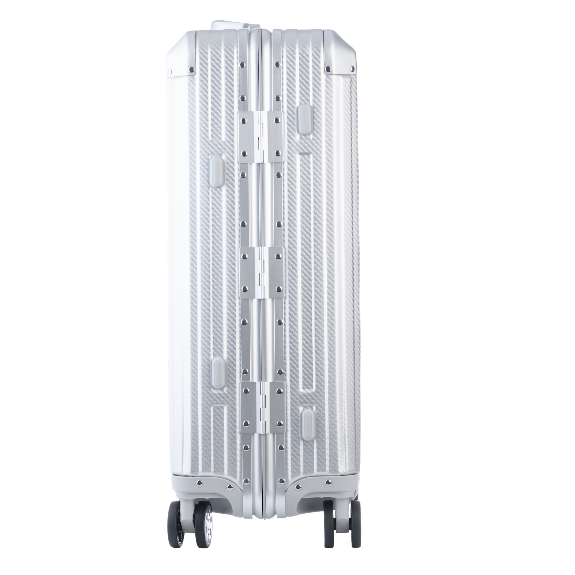 Aluminum Silver Suitcase