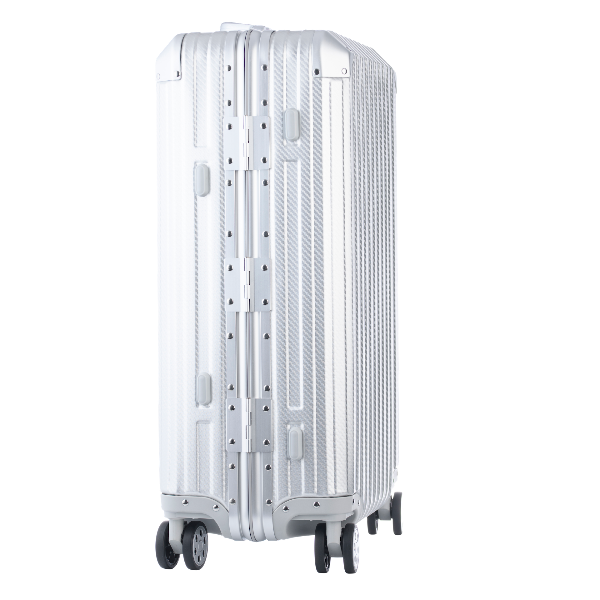 Aluminum Silver Suitcase