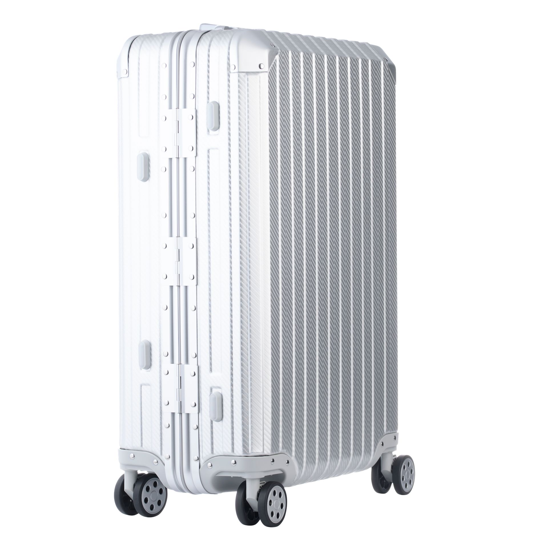 Aluminum Silver Suitcase