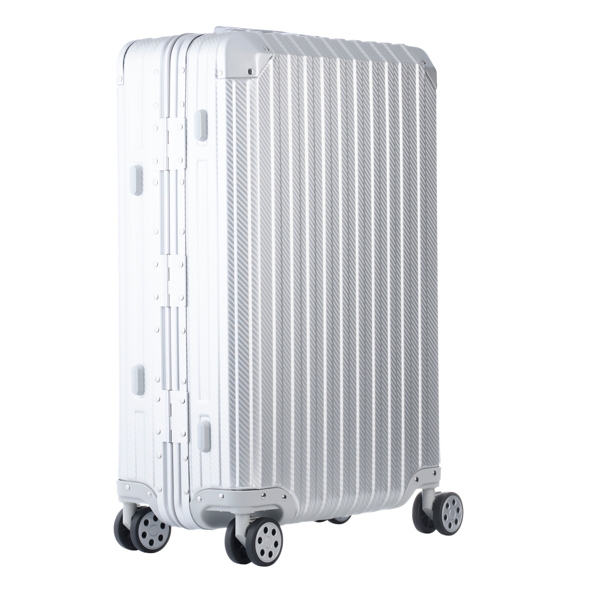 Aluminum Silver Suitcase