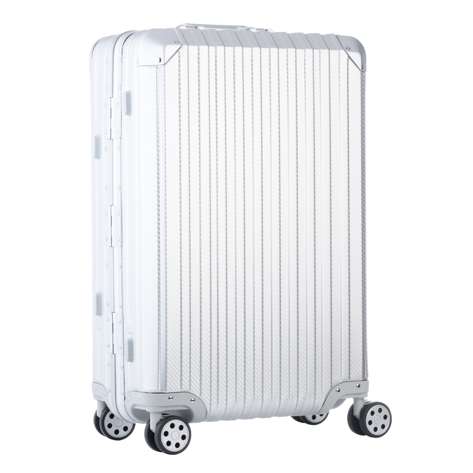 Aluminum Silver Suitcase