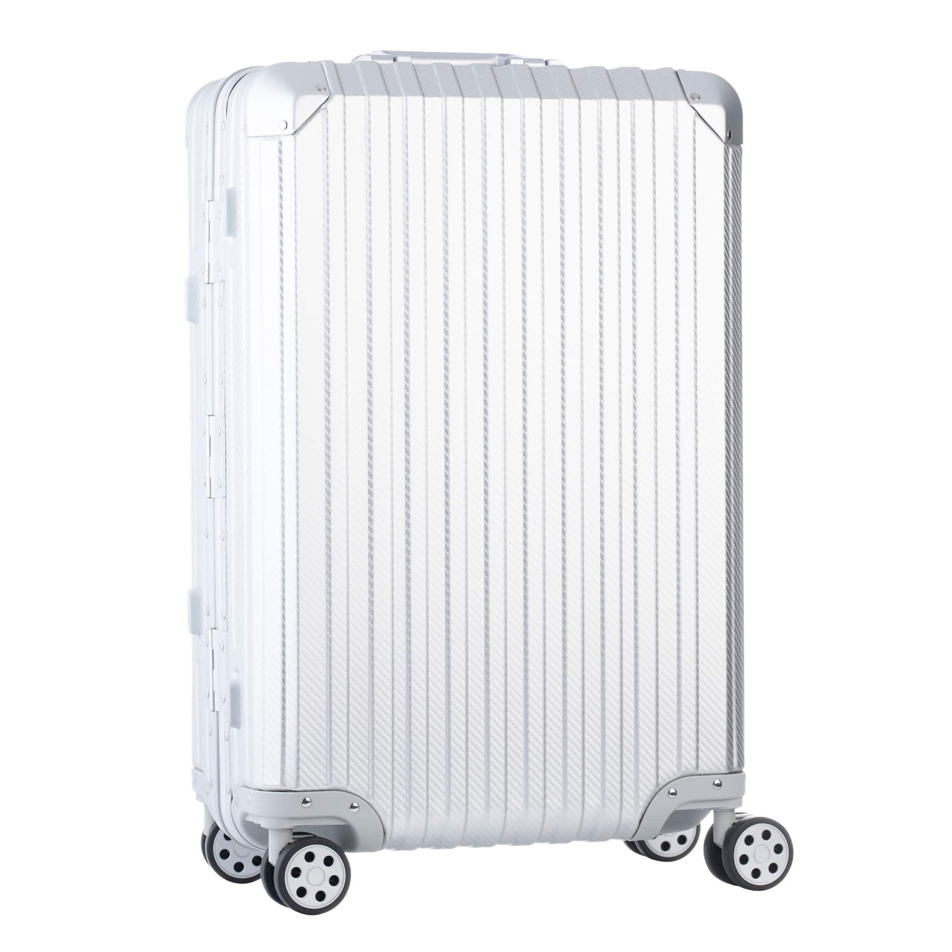 Aluminum Silver Suitcase