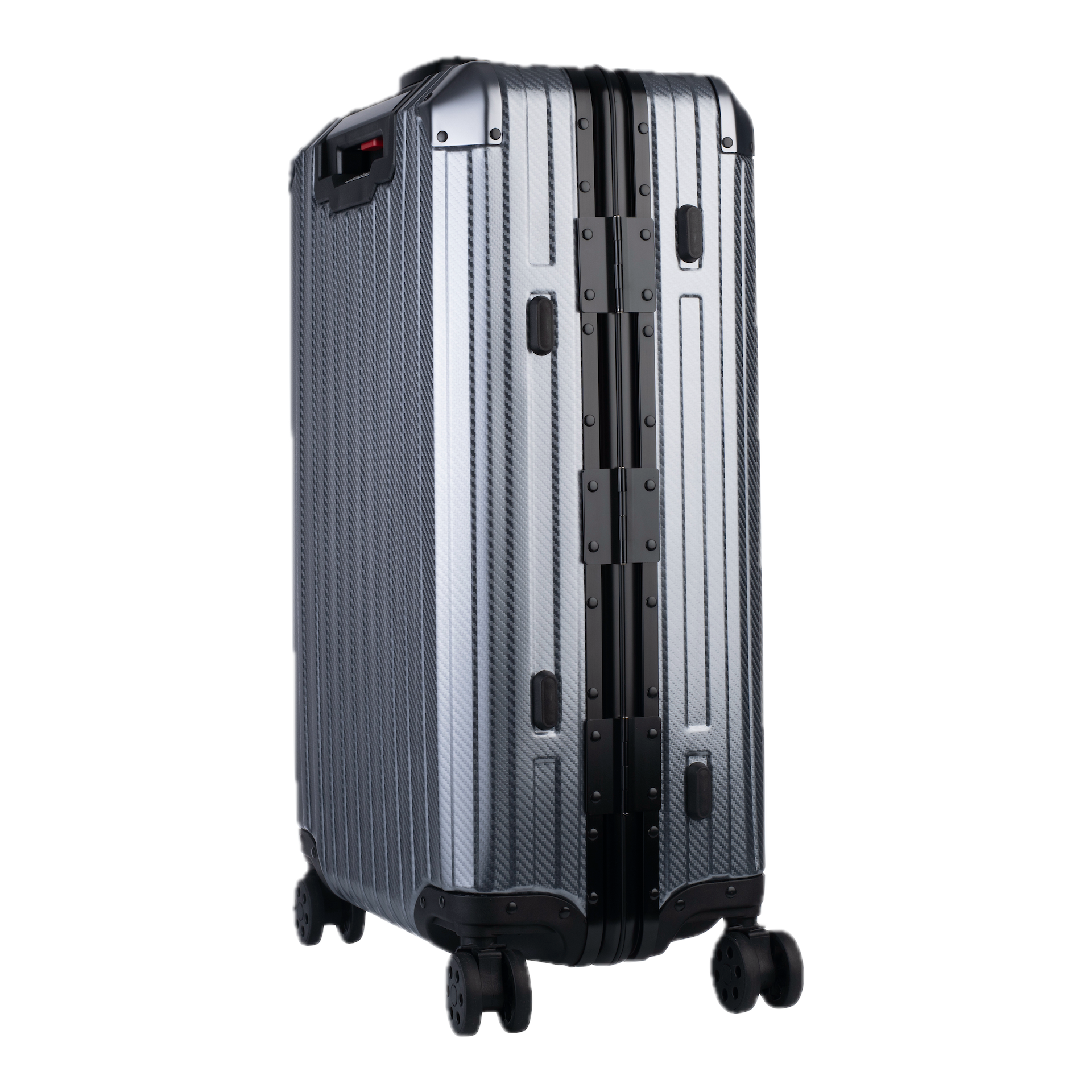 Aluminum Gunmetal Suitcase