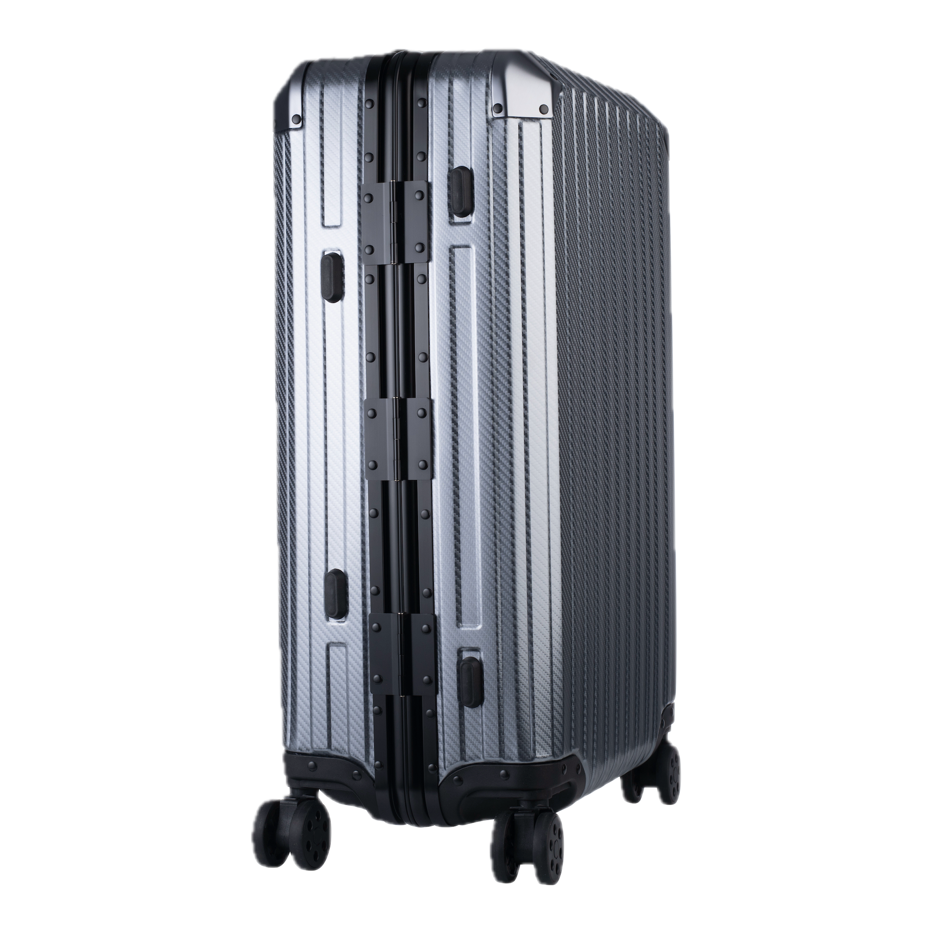 Aluminum Gunmetal Suitcase