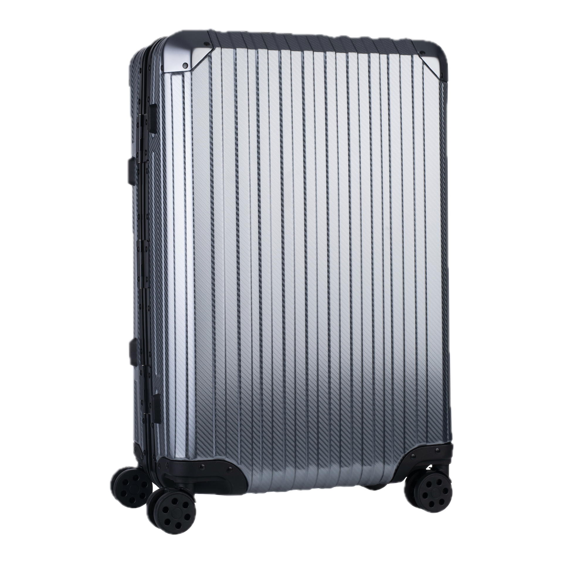 Aluminum Gunmetal Suitcase