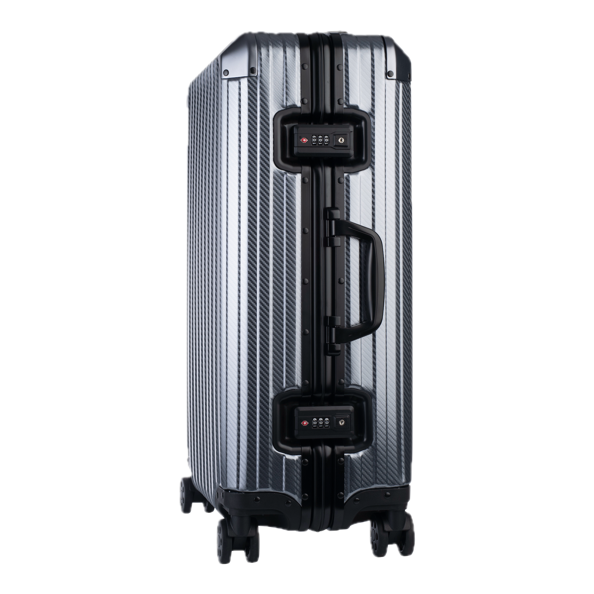 Aluminum Gunmetal Suitcase