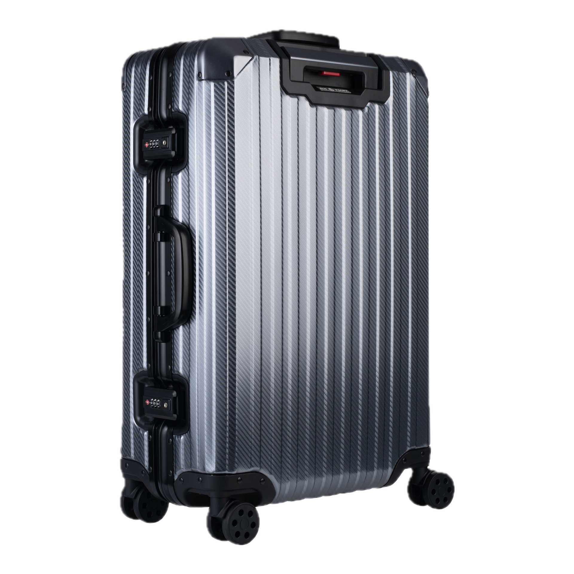 Aluminum Gunmetal Suitcase