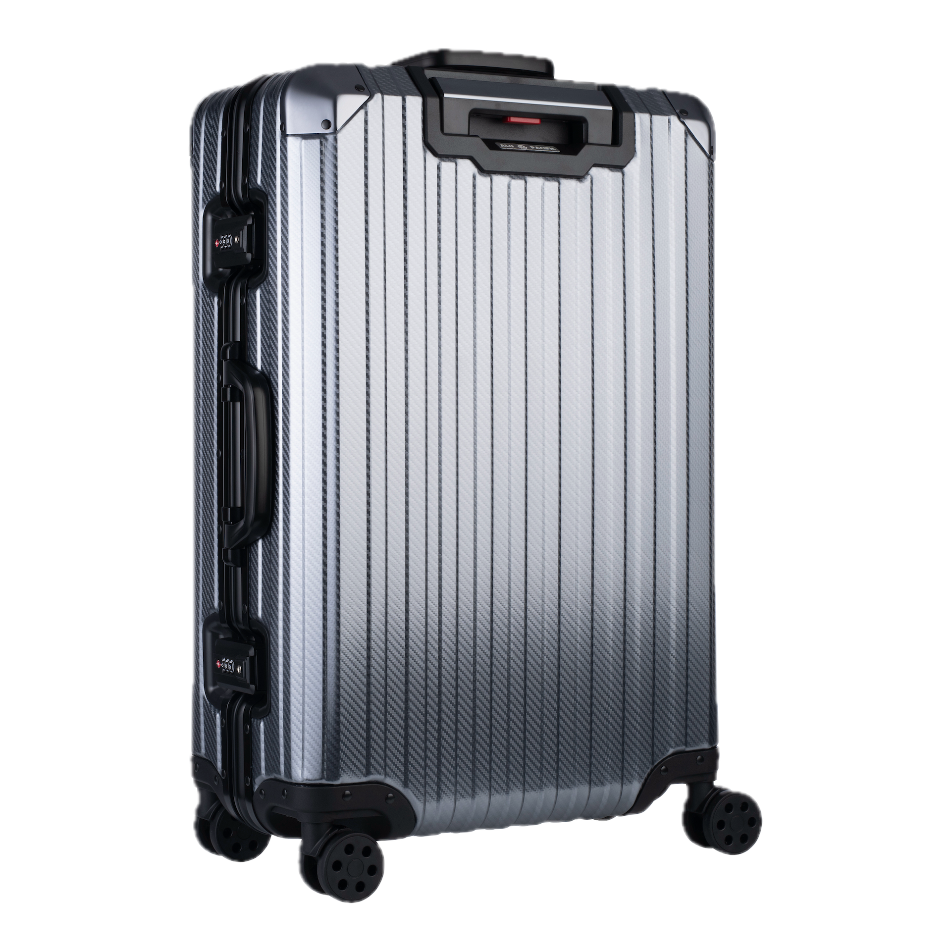Aluminum Gunmetal Suitcase