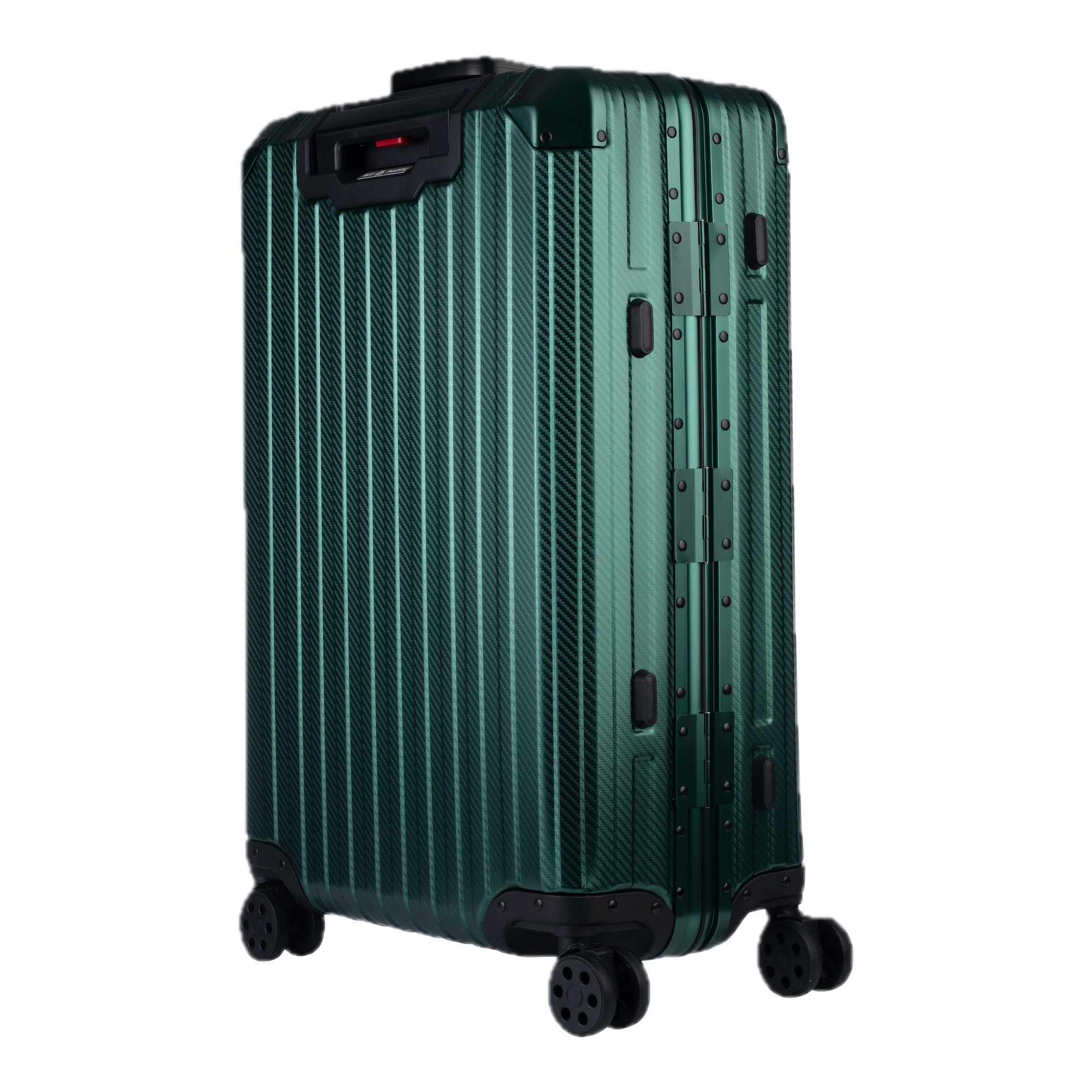 Aluminum Green Suitcase