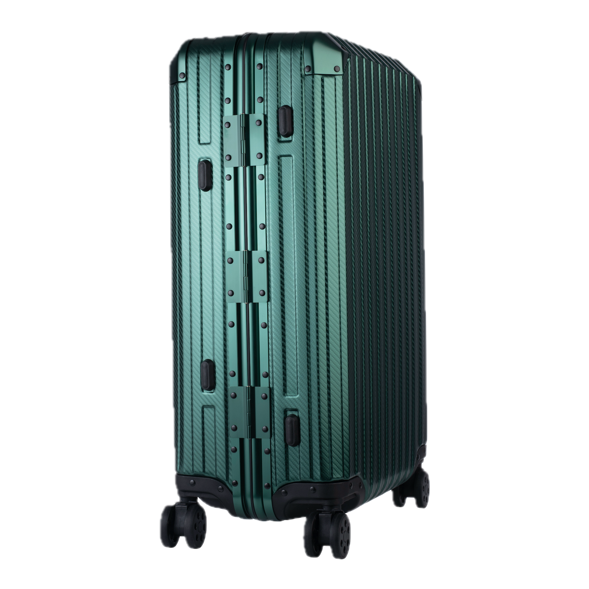 Aluminum Green Suitcase
