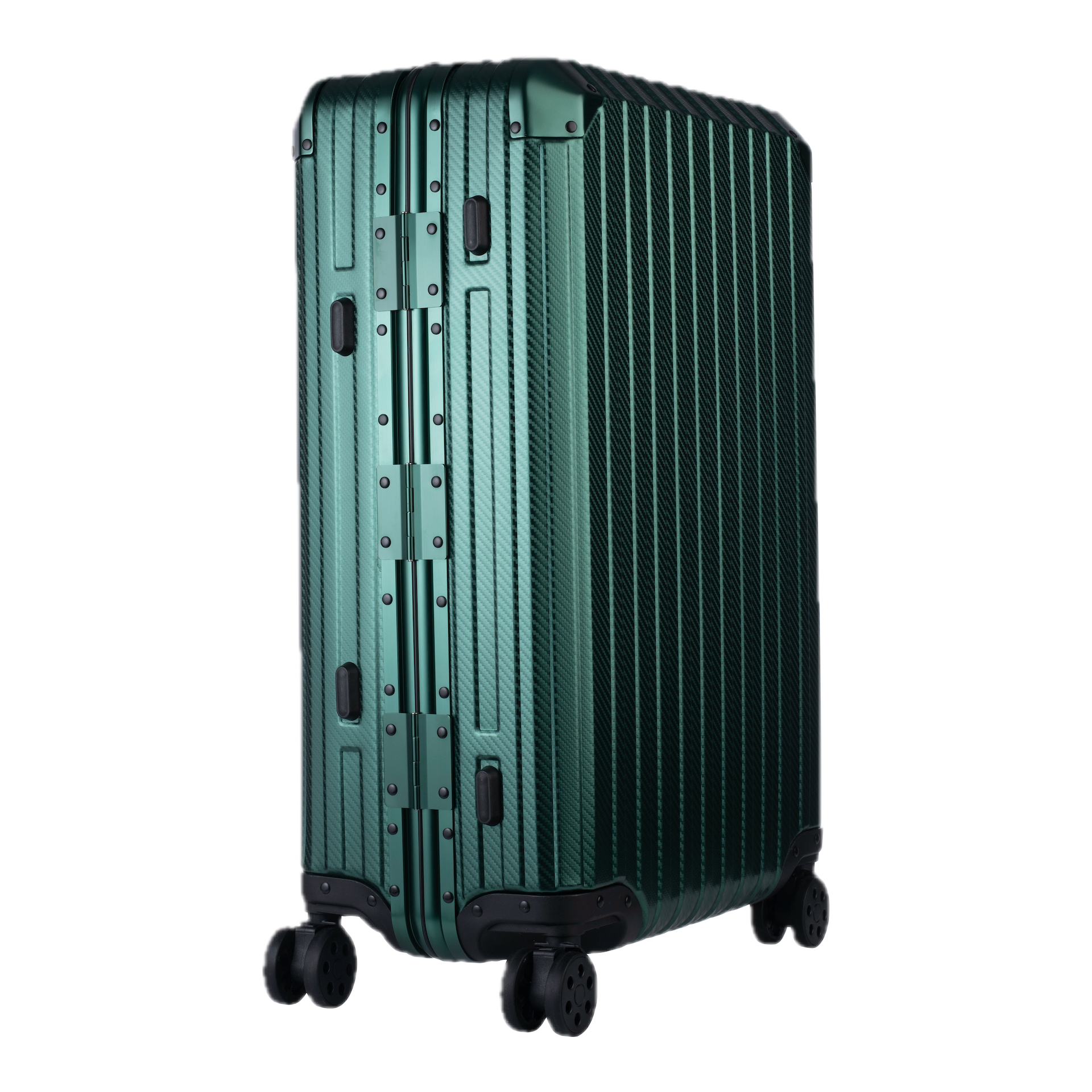 Aluminum Green Suitcase
