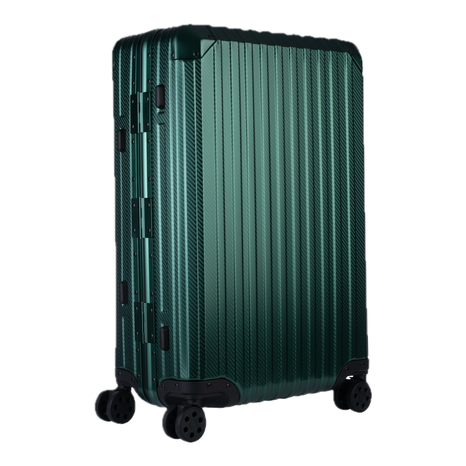 Aluminum Green Suitcase