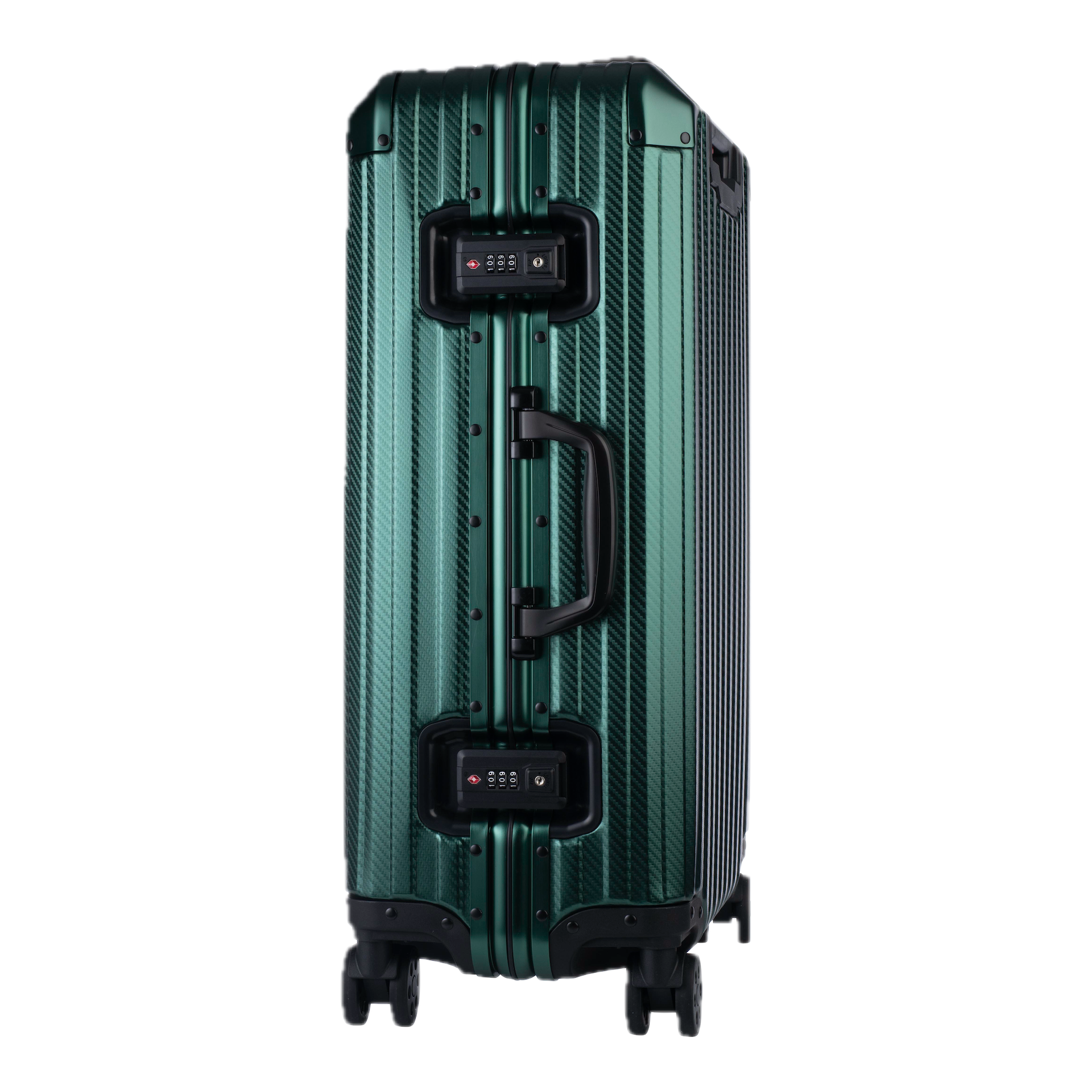 Aluminum Green Suitcase