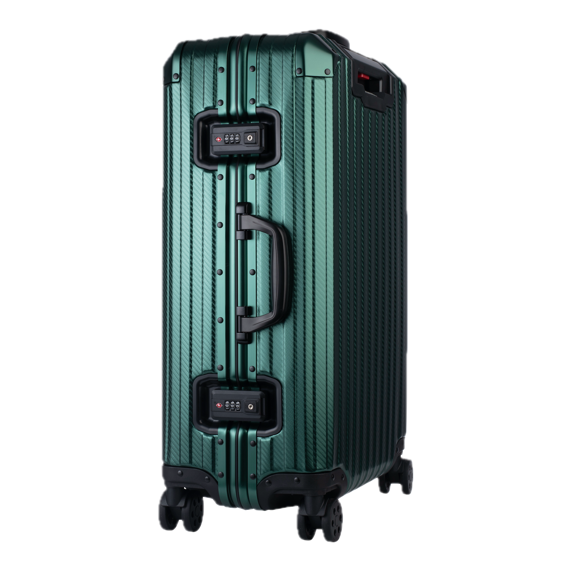 Aluminum Green Suitcase
