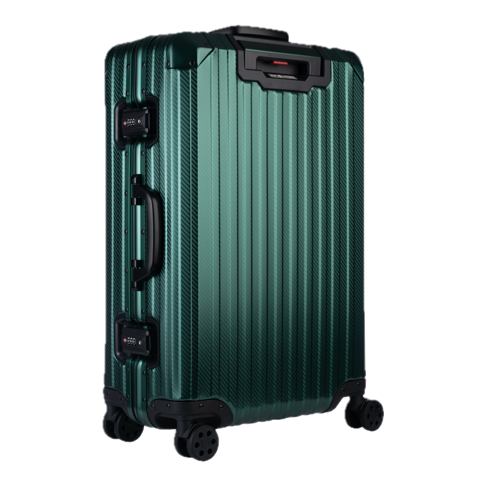 Aluminum Green Suitcase