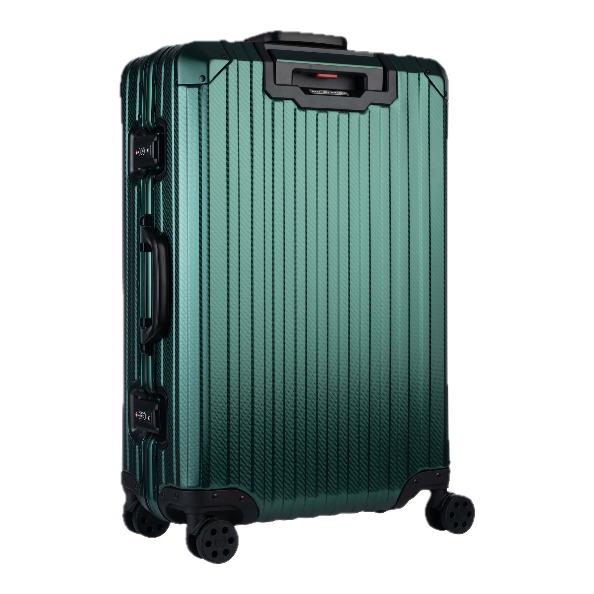 Aluminum Green Suitcase