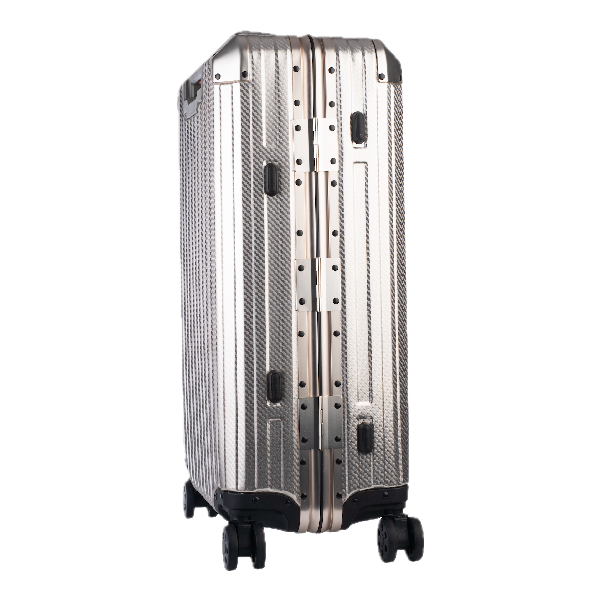Aluminum Champagne Suitcase