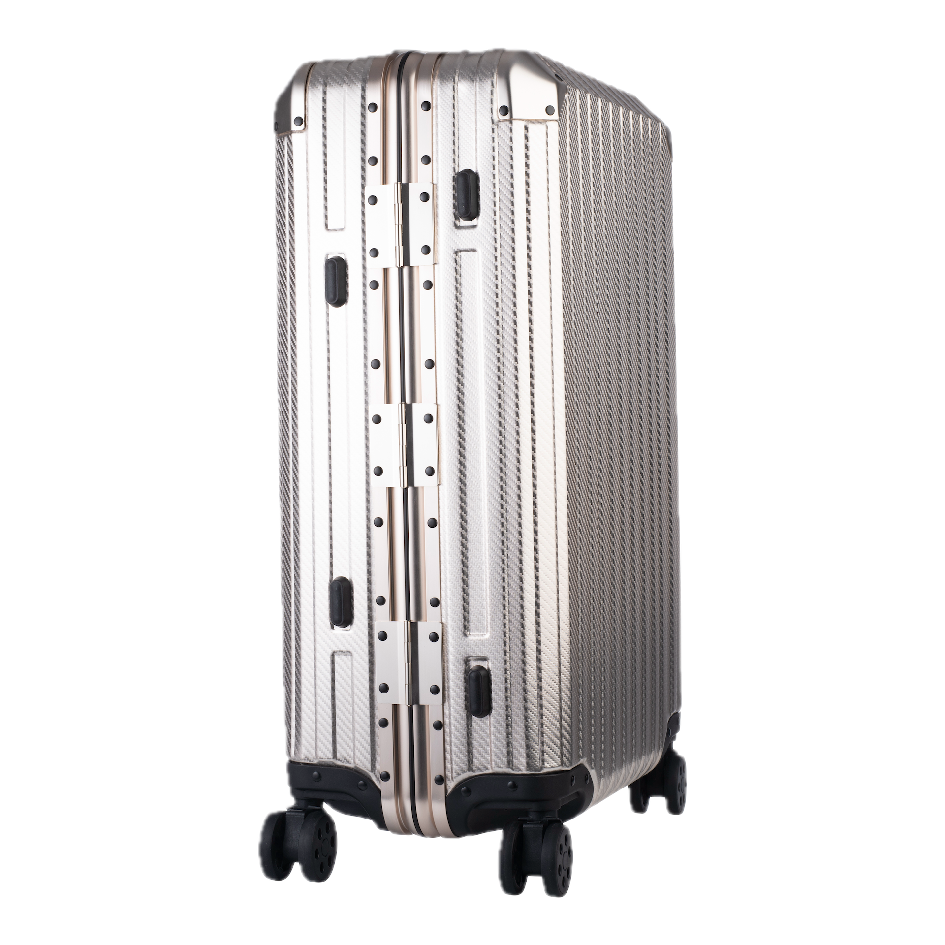 Aluminum Champagne Suitcase