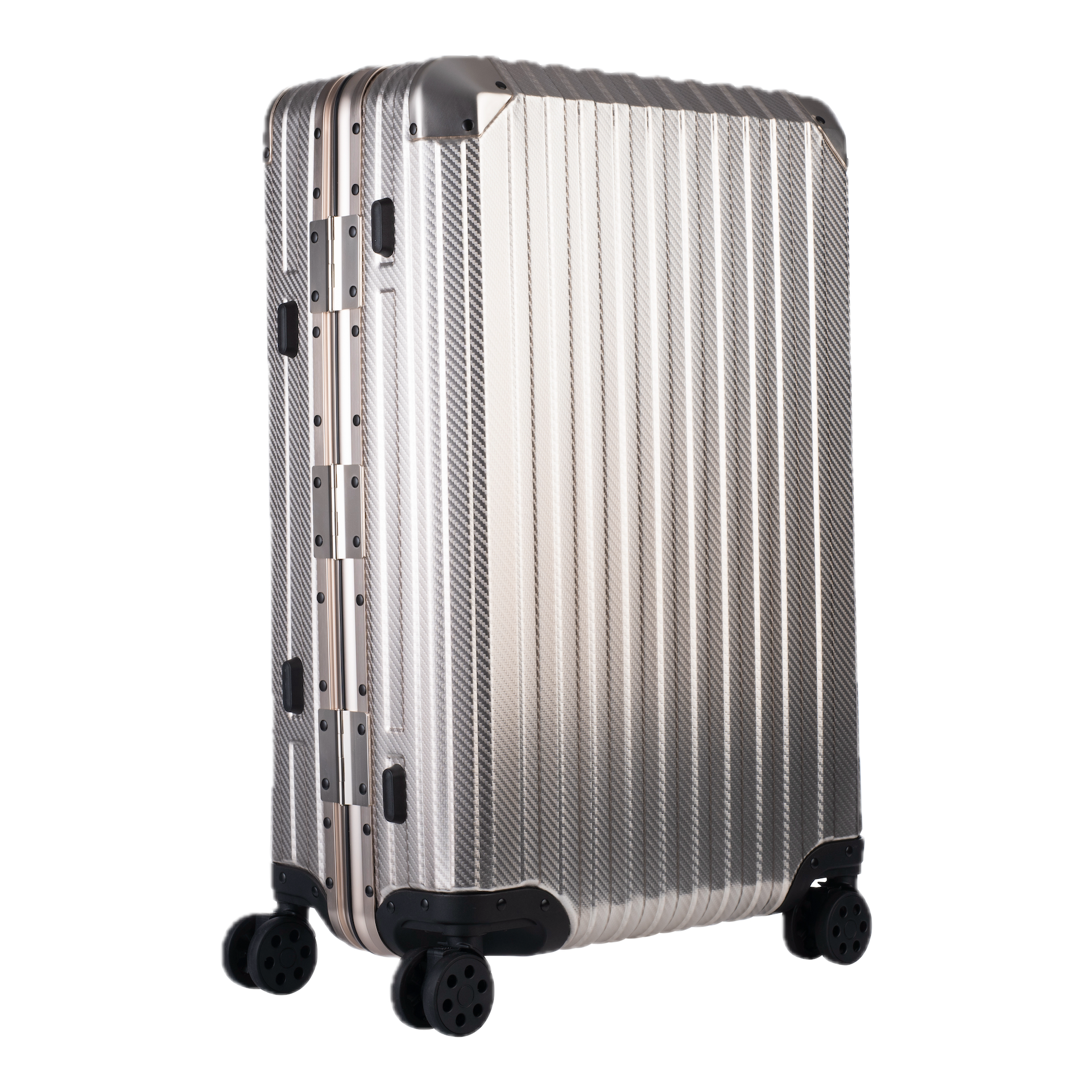 Aluminum Champagne Suitcase