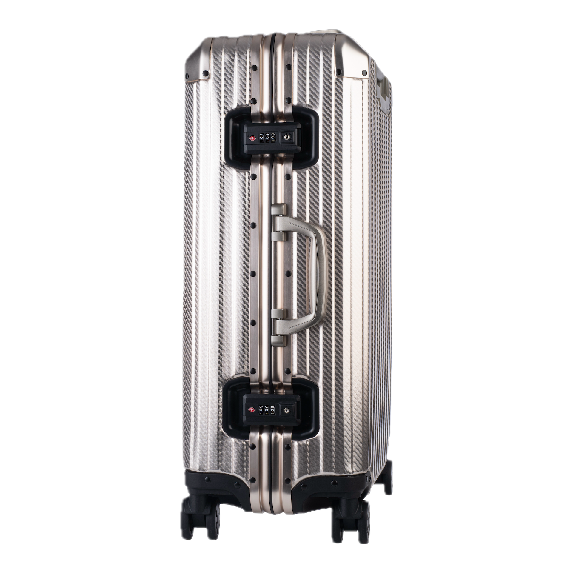 Aluminum Champagne Suitcase
