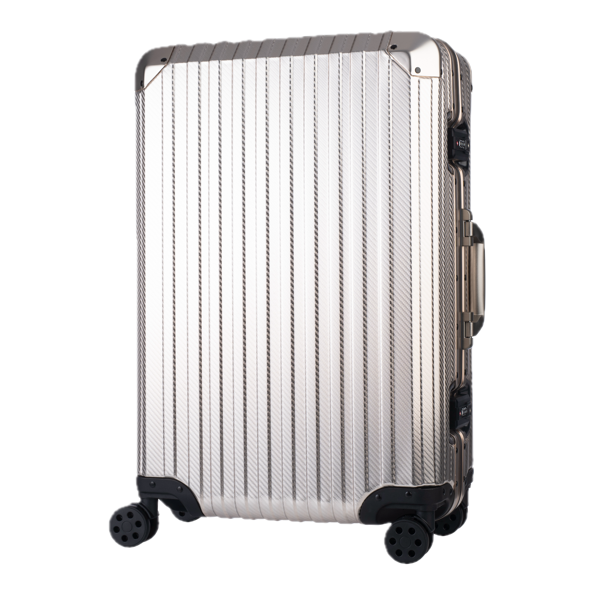 Aluminum Champagne Suitcase