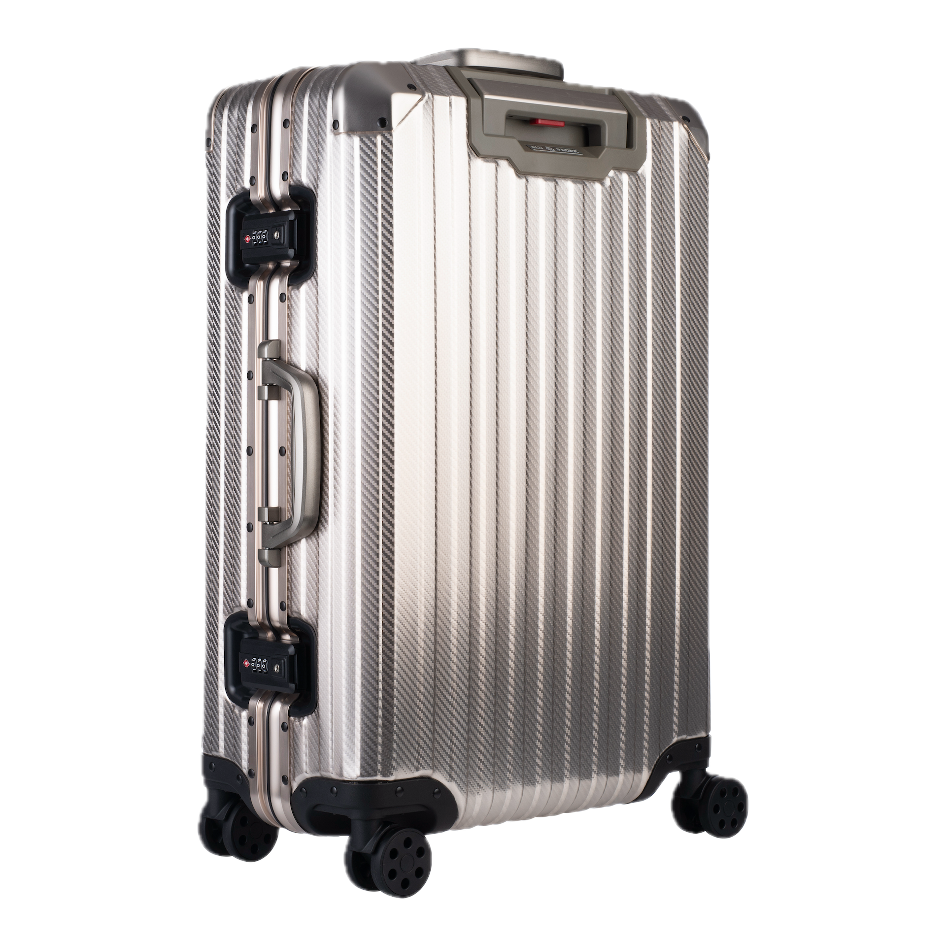 Aluminum Champagne Suitcase