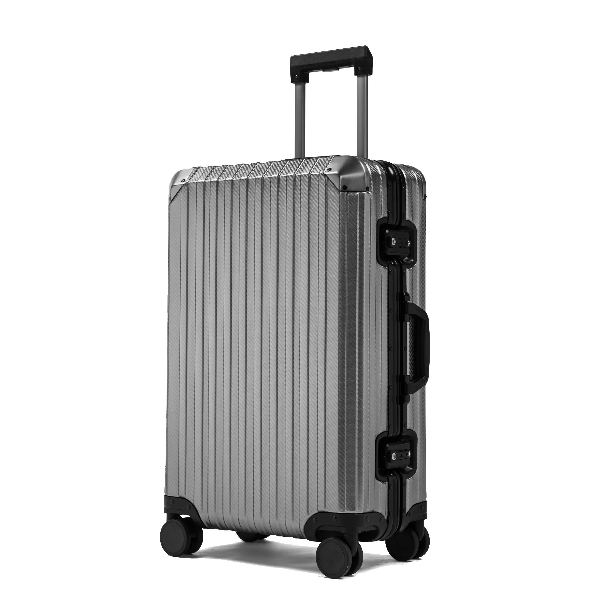 Aluminium Gunmetal Suitcase