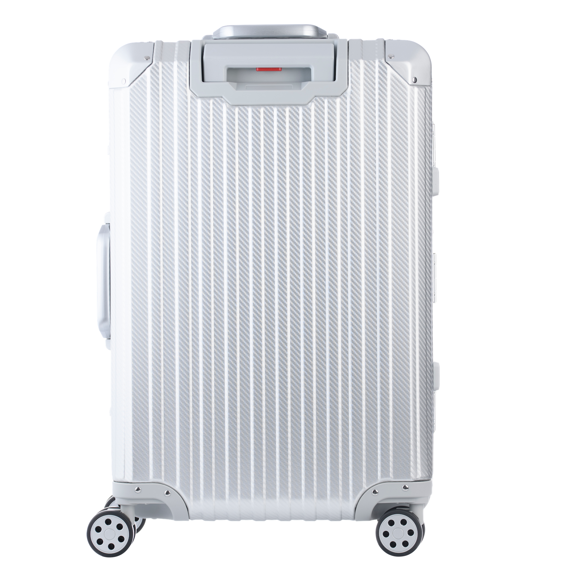 Aluminum  Silver Suitcase