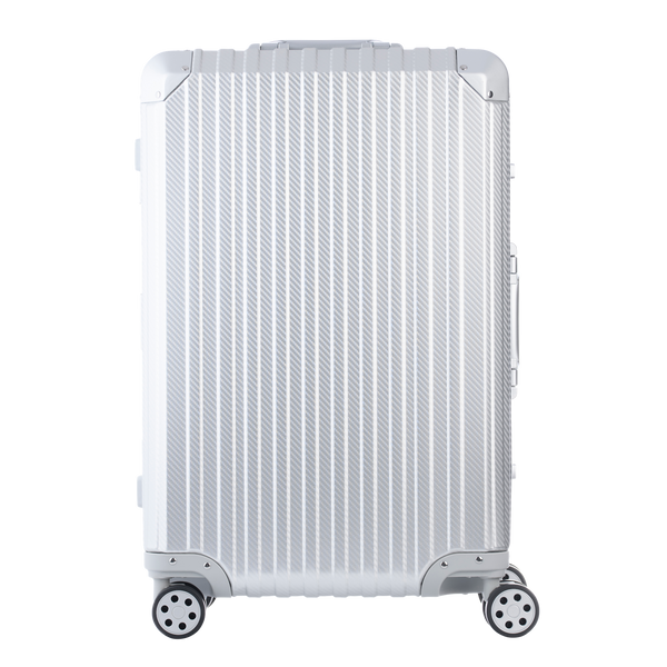 Aluminum  Silver Suitcase