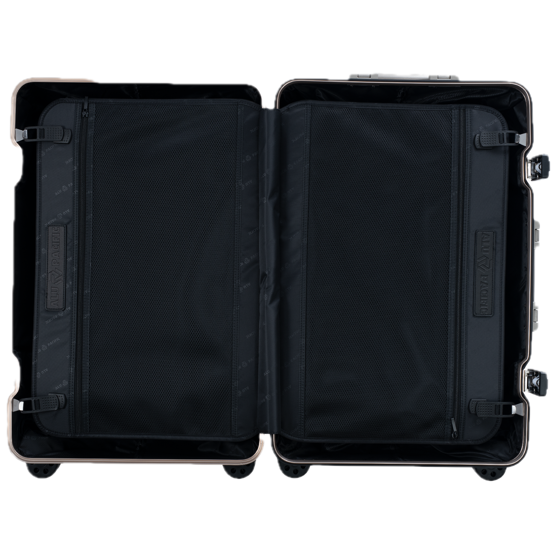 Aluminum Champagne Suitcase