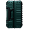 Aluminum   Green Suitcase