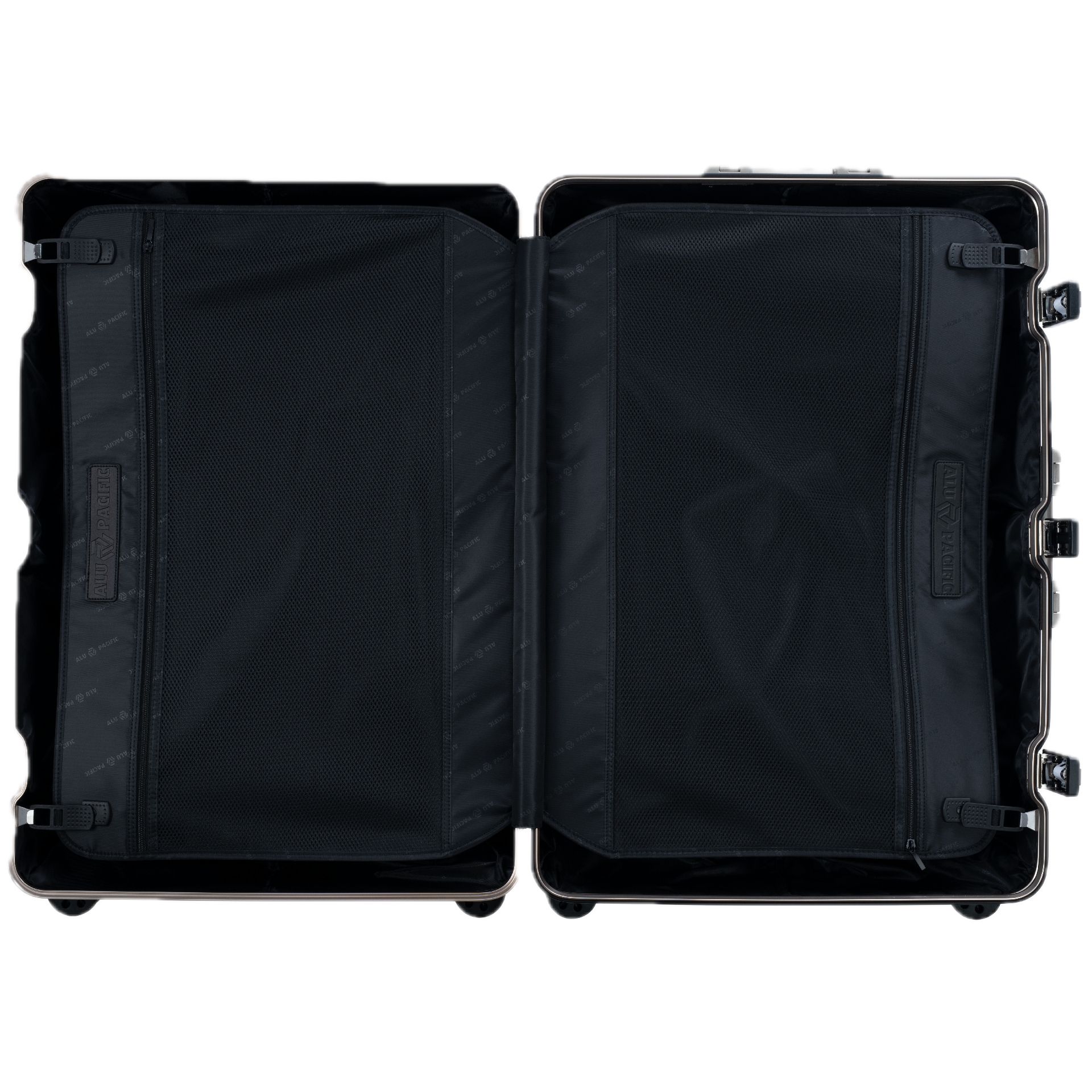 Aluminum Gunmetal Suitcase