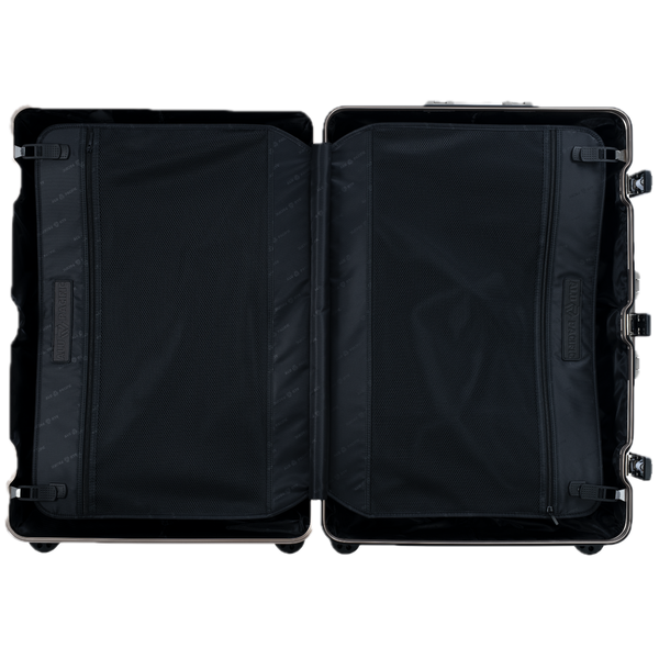 Aluminum Gunmetal Suitcase